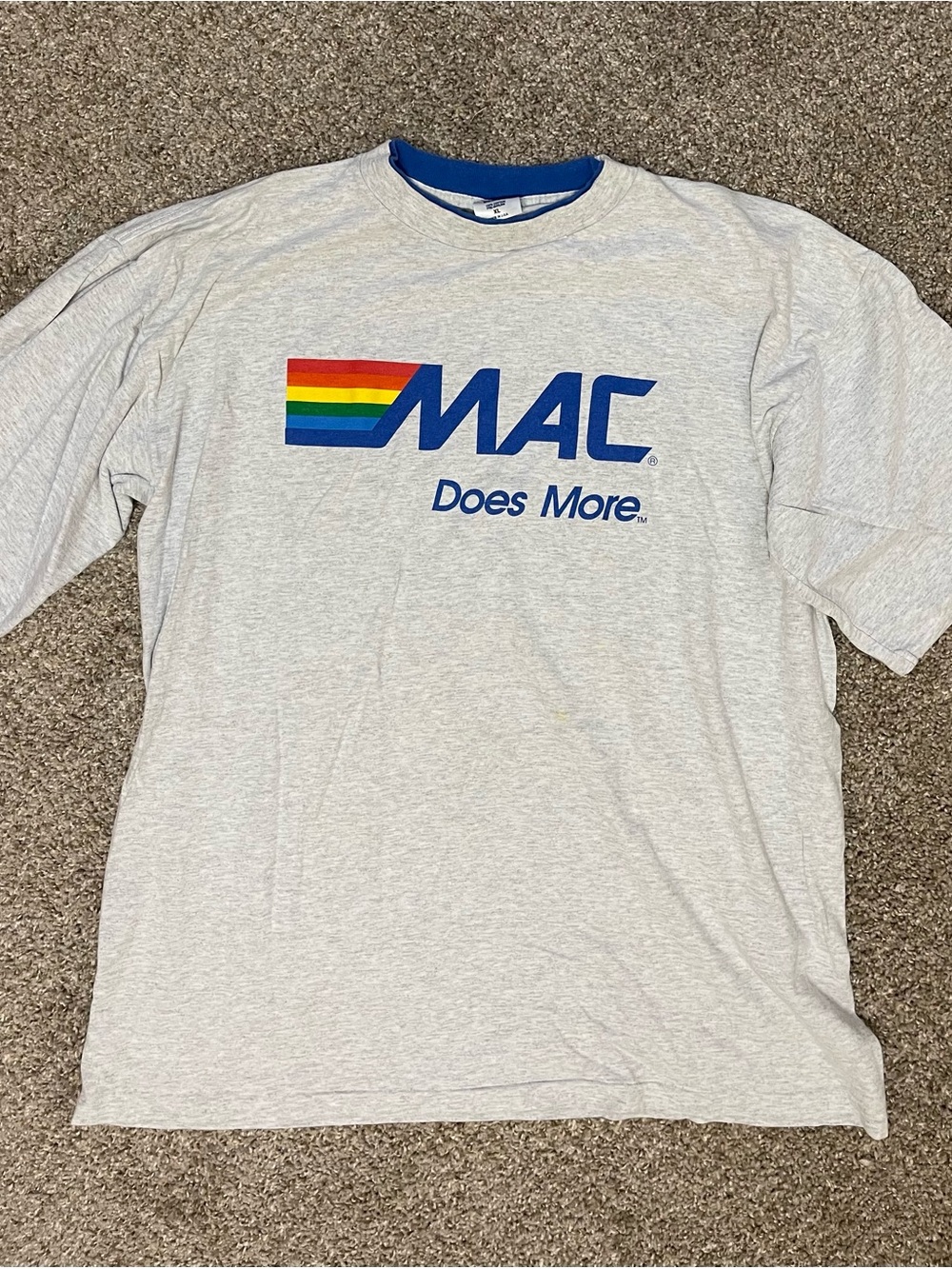Vtg 90s MAC "Does More" ATM Network Tee - Size XL Belton Made in USA